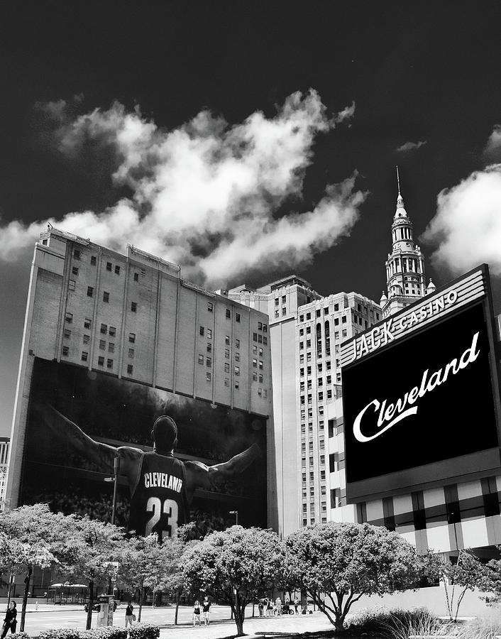 All In Cleveland Black and White Photograph by Ken Krolikowski
