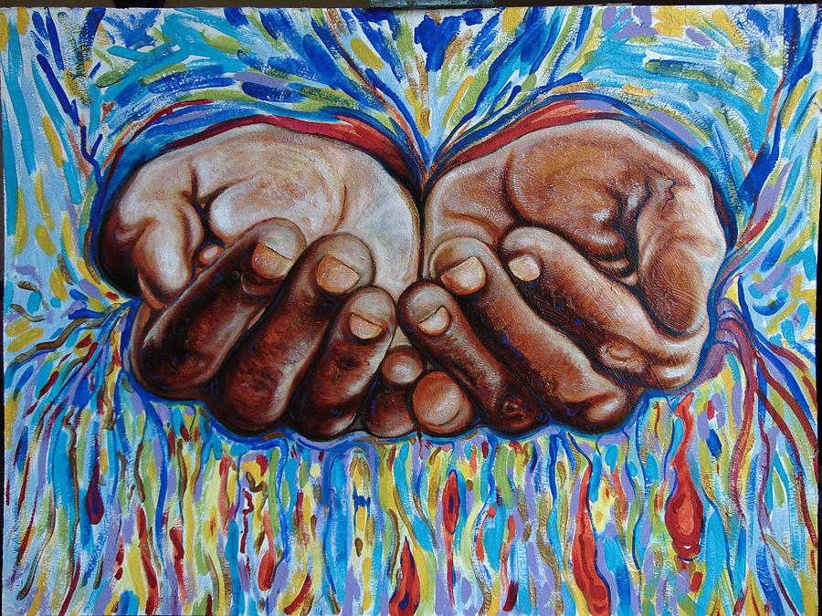 All In Your Hands Painting by Emery Franklin