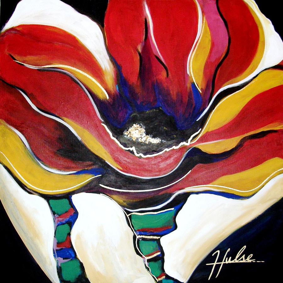 Floral Painting - All Inspiring by Gina Welds
