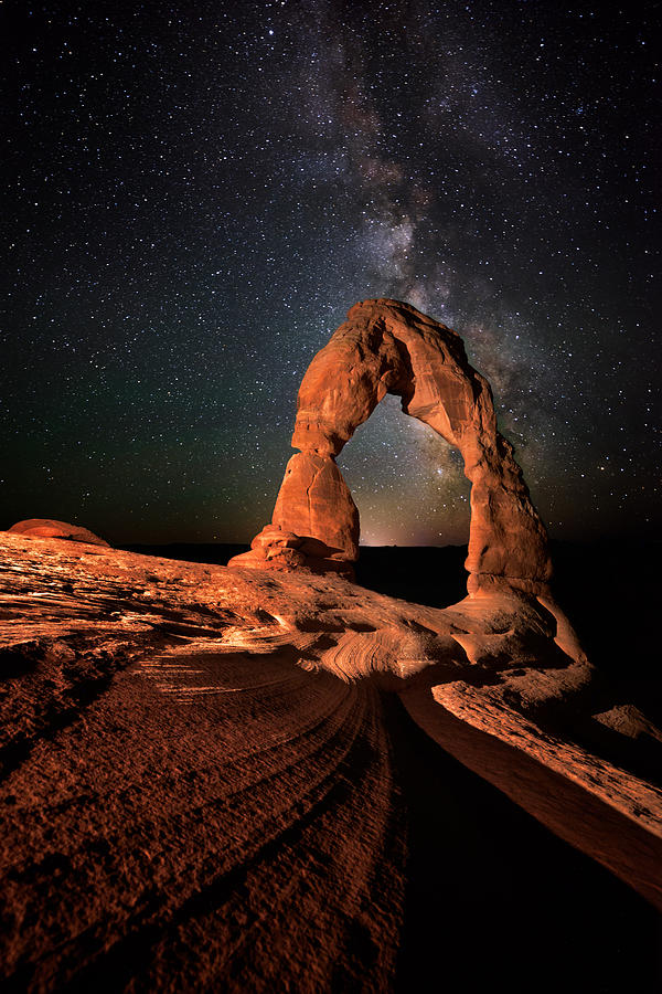 All Lines Lead To Delicate Arch Photograph