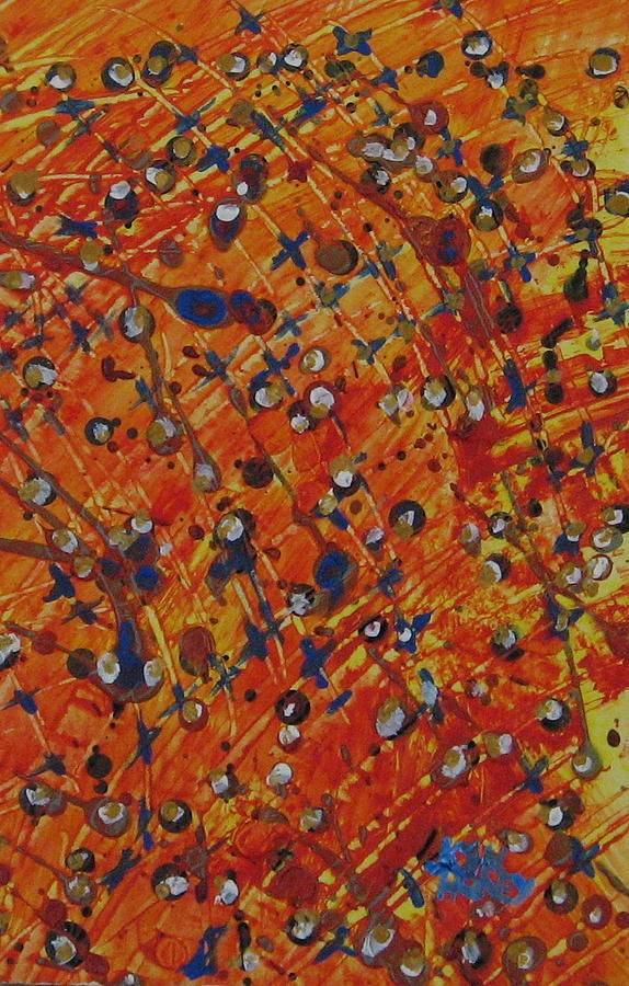 Abstract Painting - All My Xs by John Honey Abstract Painting - All My Xs by John Honey