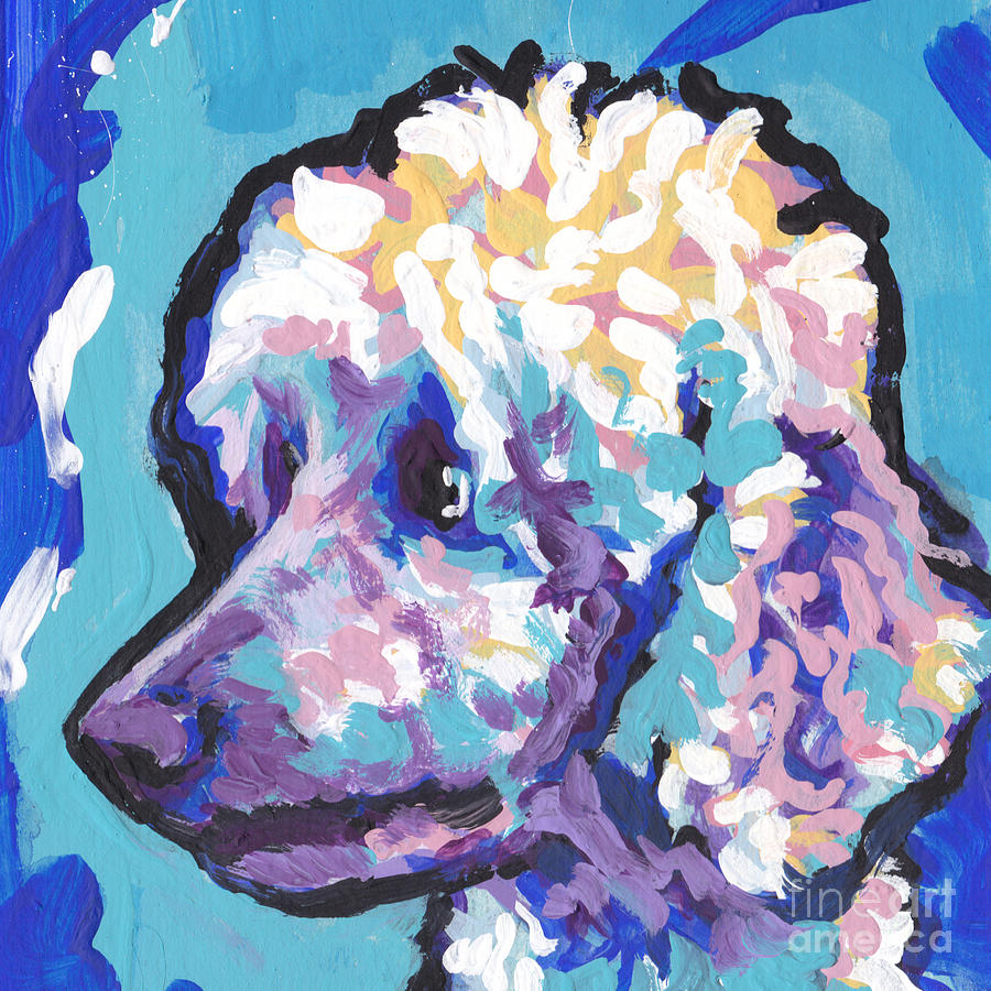 All Poodle Painting by Lea S