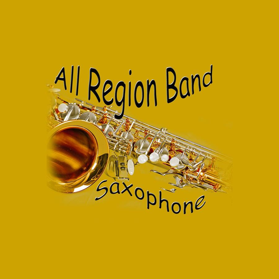 All Region Band Saxophone Photograph by M K Miller