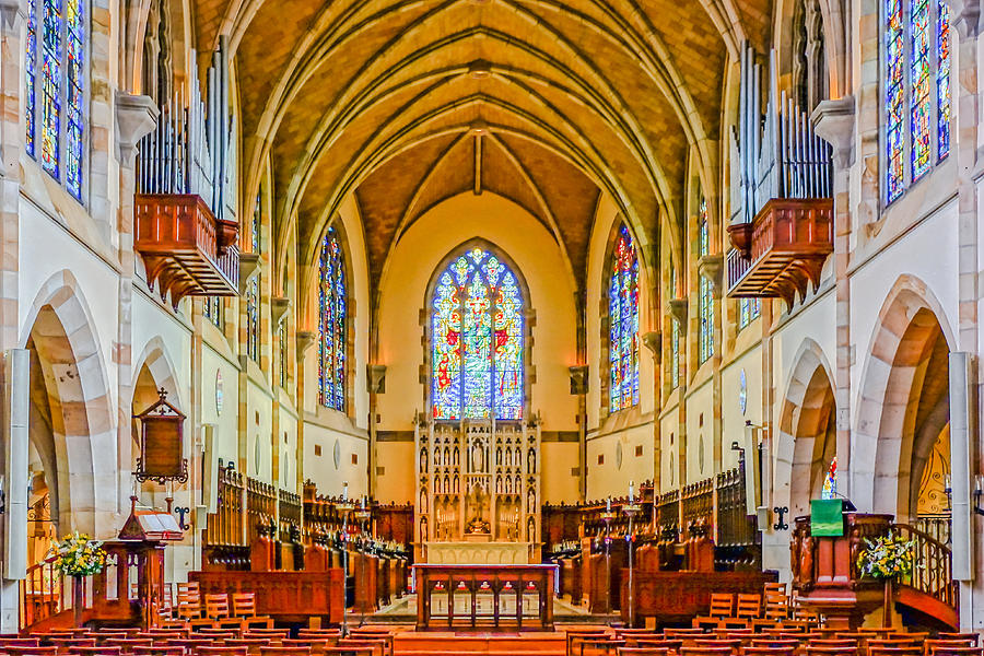 All Saints Chapel, Interior Photograph by Tom and Pat Cory