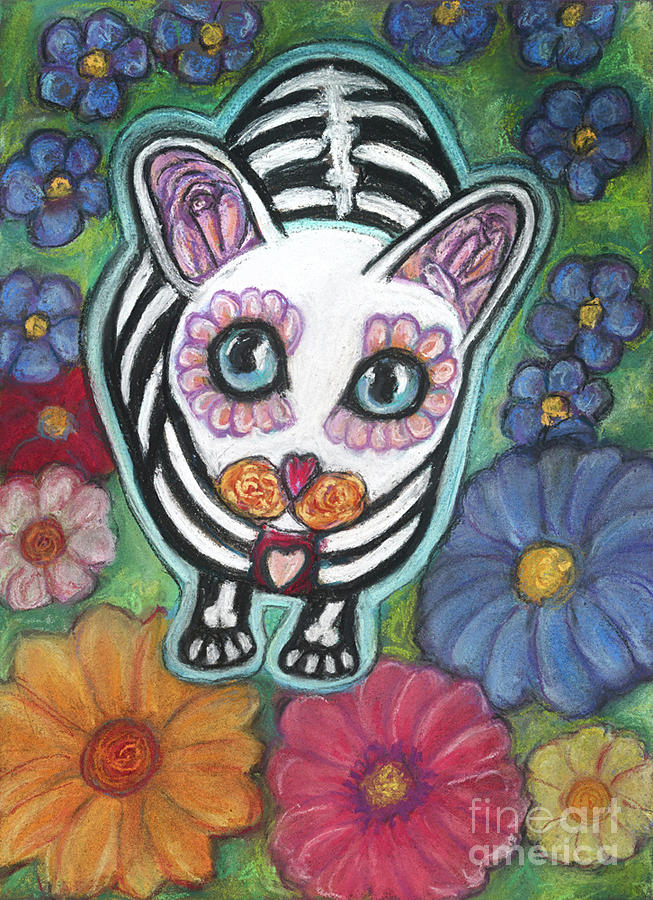 Cat Pastel - All Souls Day Buffy by Ann Hoff Cat Pastel - All Souls Day Buffy by Ann Hoff