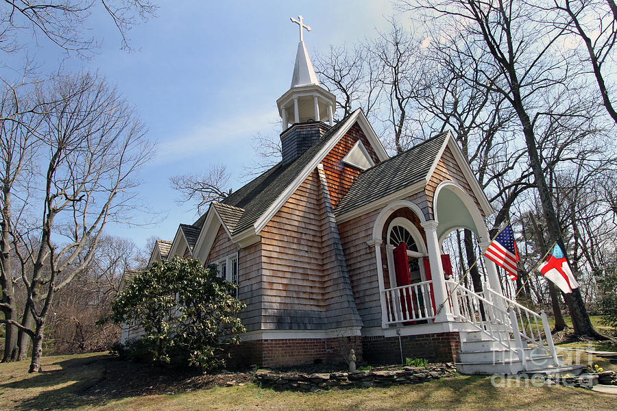 All Souls Episcopal Church Stony Brook Photograph by Steven Spak