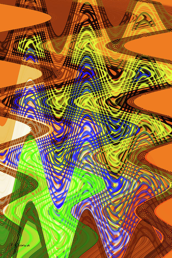 All Squares And Color Abstract Digital Art by Tom Janca