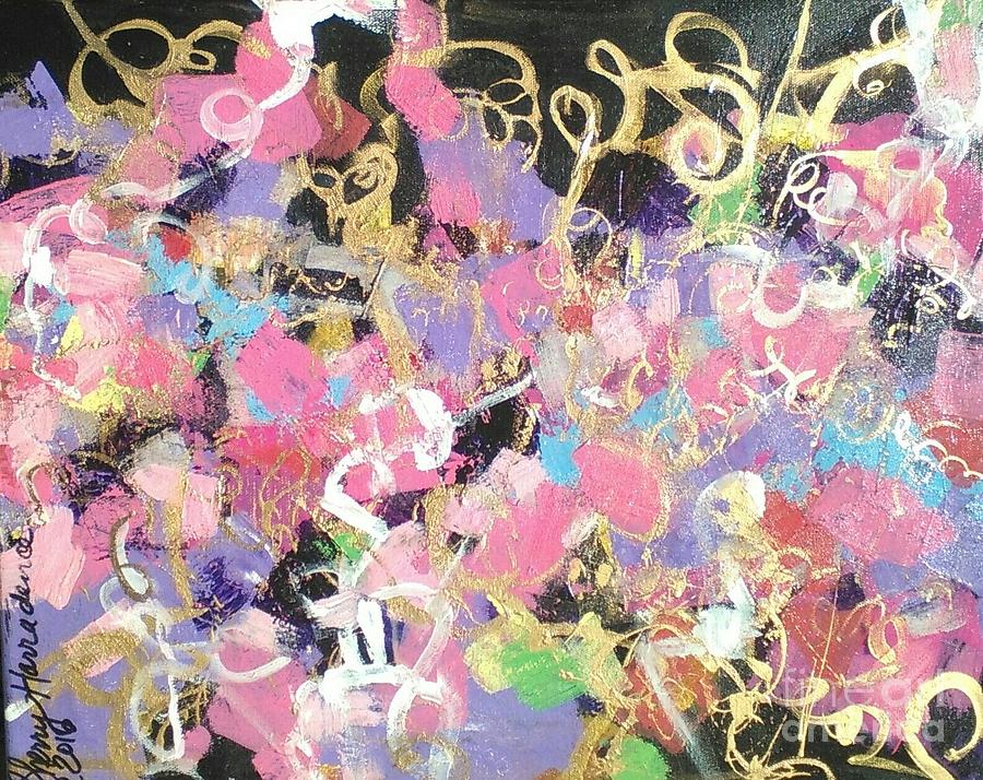 All That Glitters Painting by Sherry Harradence