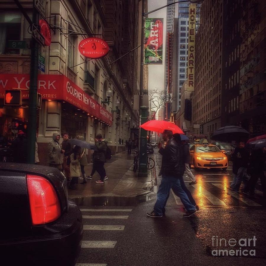 All That Jazz. New York in the Rain. Photograph by Miriam Danar