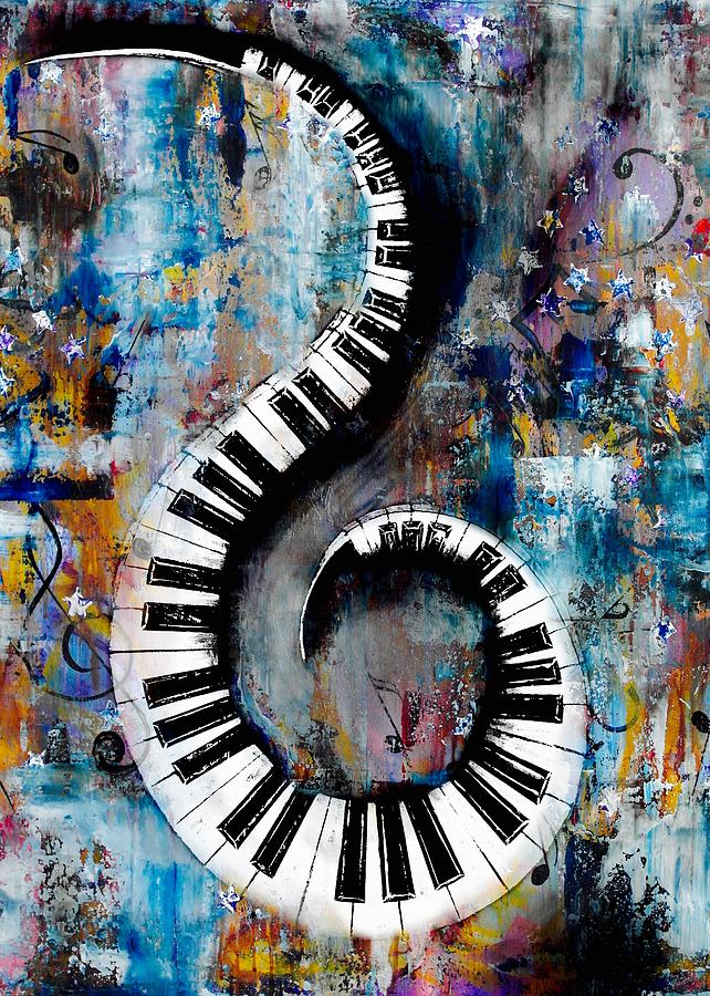 All That Jazz Mixed Media by Wayne Cantrell