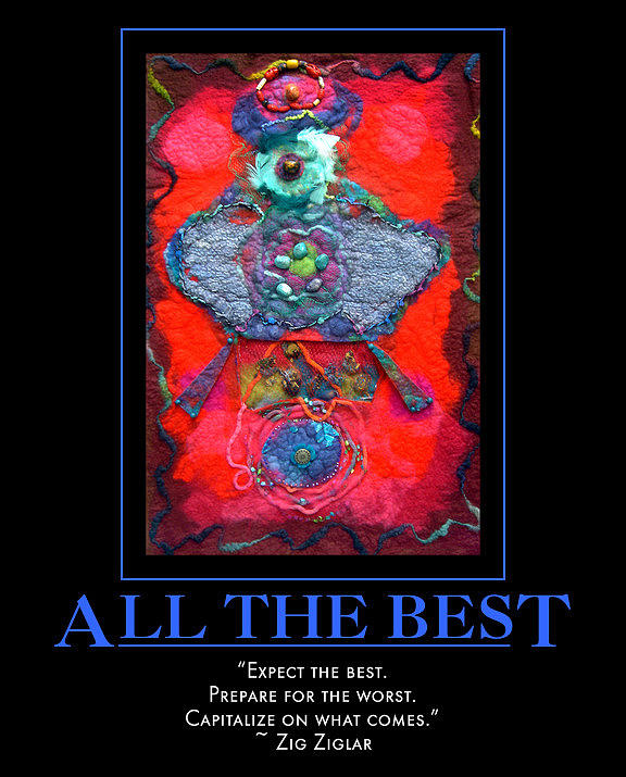 Inspirational Digital Art - All the Best by Sylvia Greer