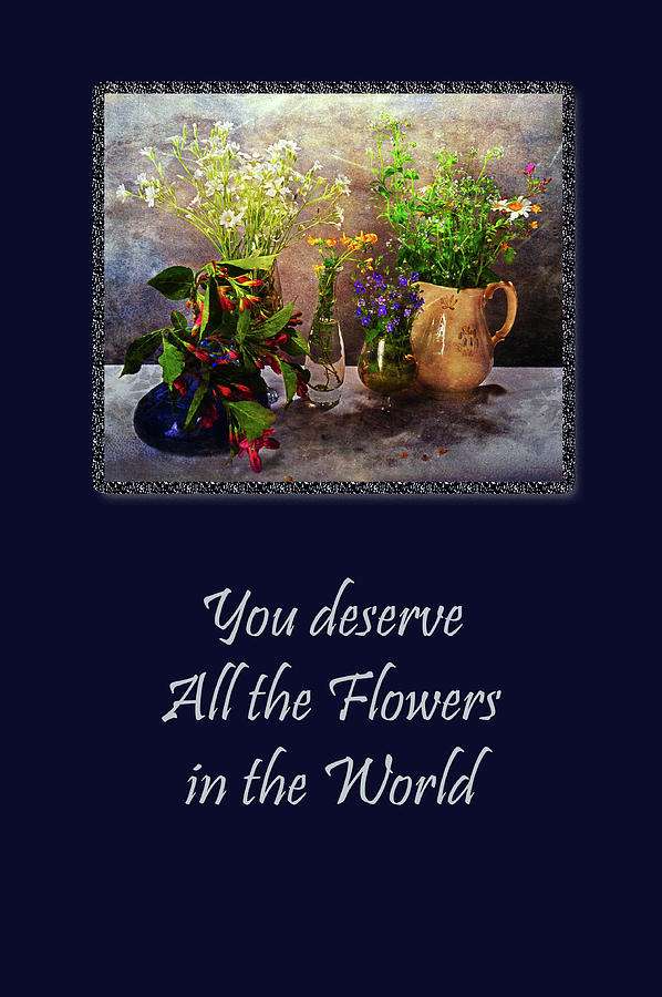 Flower Photograph - All the Flowers in the World by Randi Grace Nilsberg