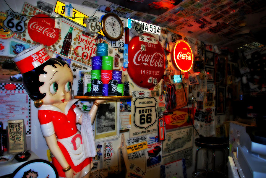 All the Souvenirs of Route 66  Photograph by Susanne Van Hulst