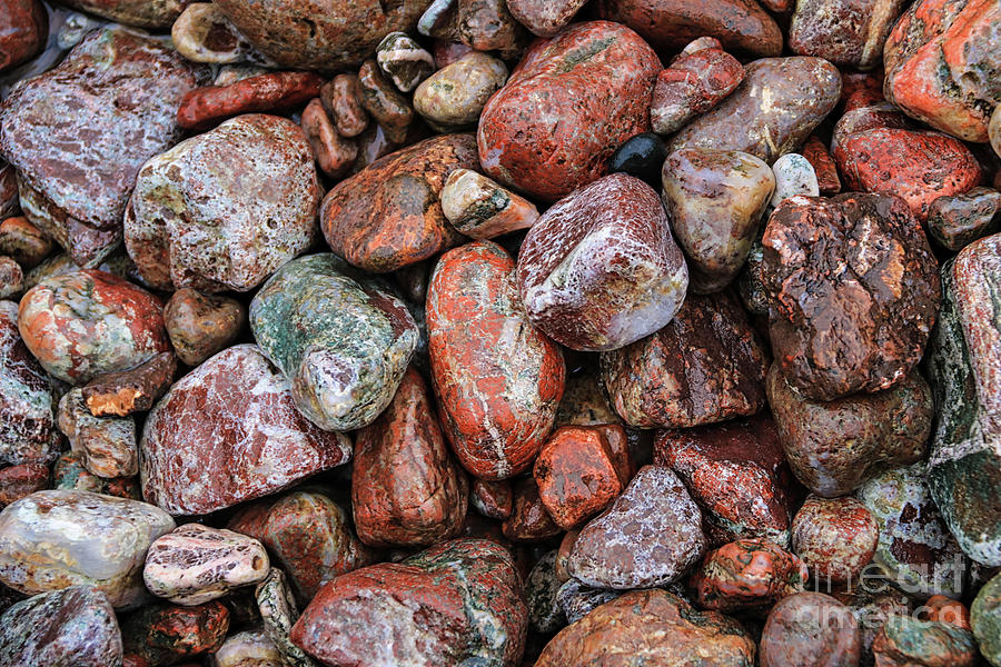 Marquette University Photograph - All the Stones by Rachel Cohen