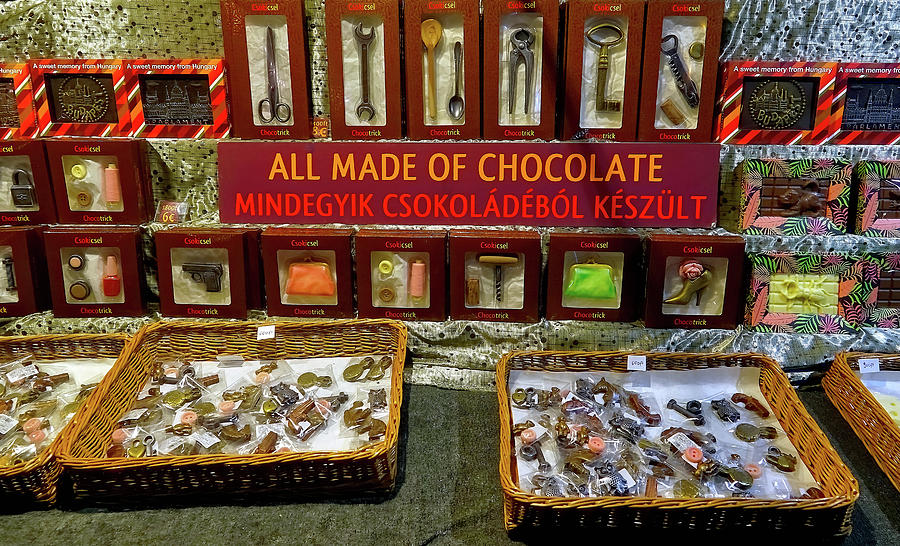 All Things Chocolate In Budapest, Hungary Photograph by Rick Rosenshein