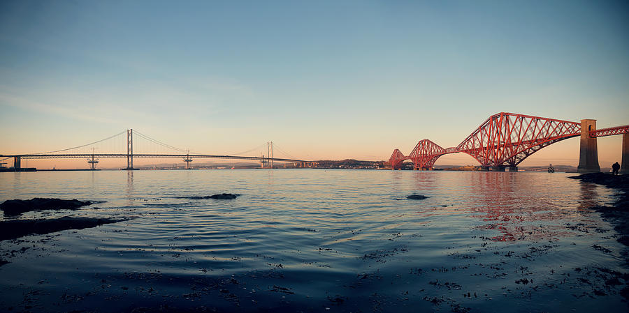 All Three Bridges Photograph by Ray Devlin
