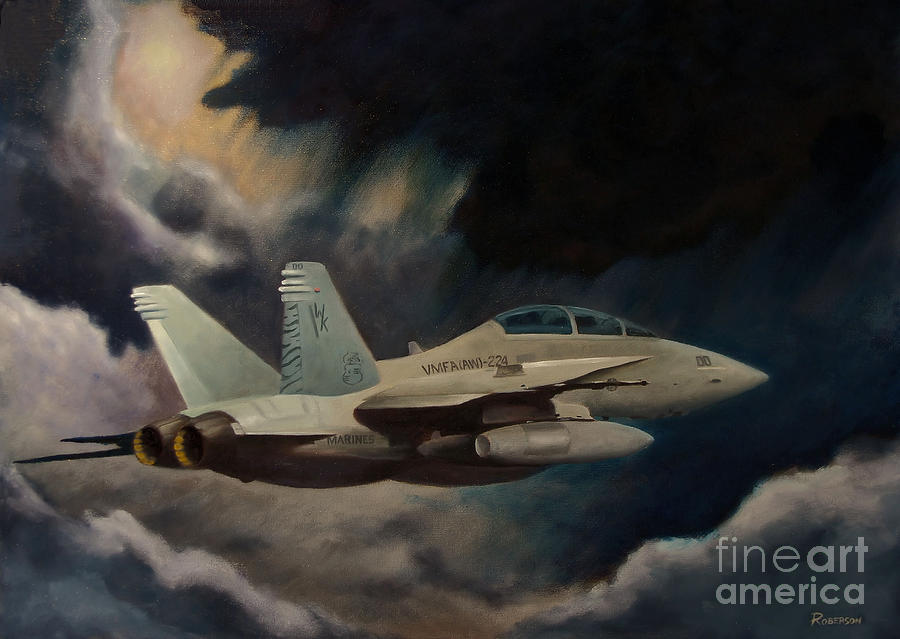 Jet Painting - All Weather - Single Craft by Stephen Roberson