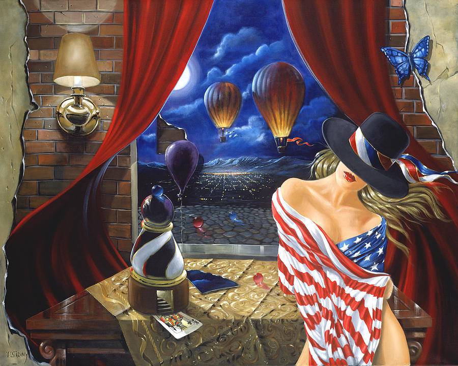 All Wraped up Painting by Victor Ostrovsky