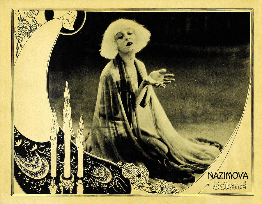 Movie Photograph - Alla Nazimova by Not known