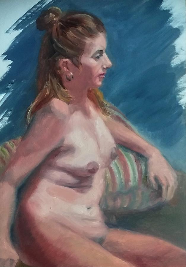 Alla Prima Study Painting by Marian Berg
