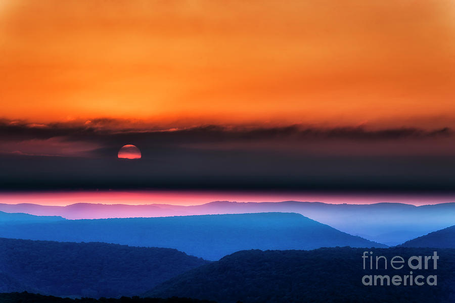 Allegheny Mountain Sunrise 2 Photograph by Thomas R Fletcher
