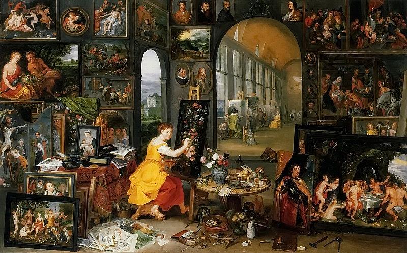 Allegory Of Arts Jan Brueghel The Younger Digital Art By Eloisa Mannion ...