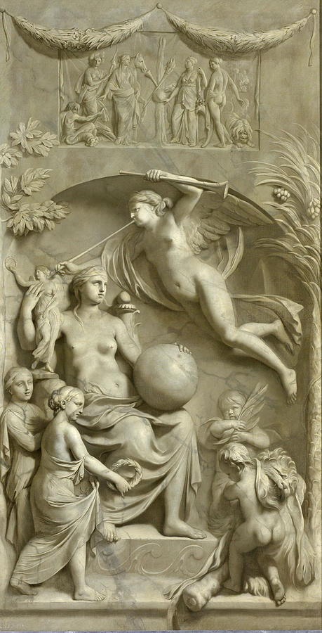 Allegory of Fame Painting by Gerard de Lairesse