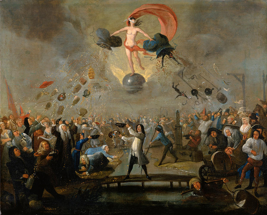 Balthazar Nebot Painting - Allegory of Fortune by Balthazar Nebot