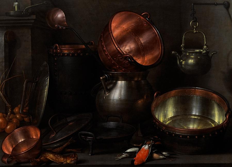 Still Life Painting - Allegory of the Four Elements by Cornelis Jacobsz Delff