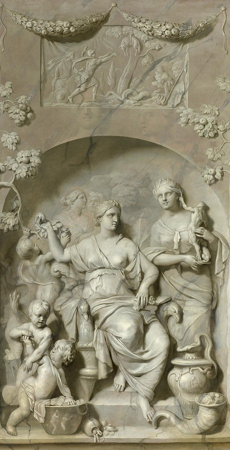Gerard De Lairesse Painting - Allegory of Wealth by Gerard de Lairesse