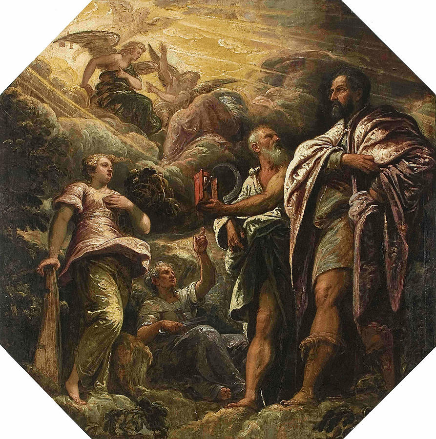 Allegory Painting by Tintoretto