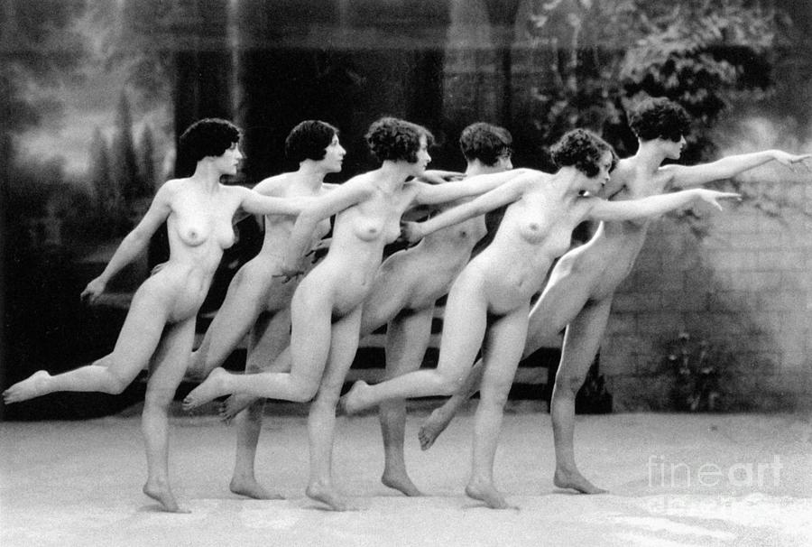Allen Chorus Line, 1920 Photograph by Albert Arthur Allen