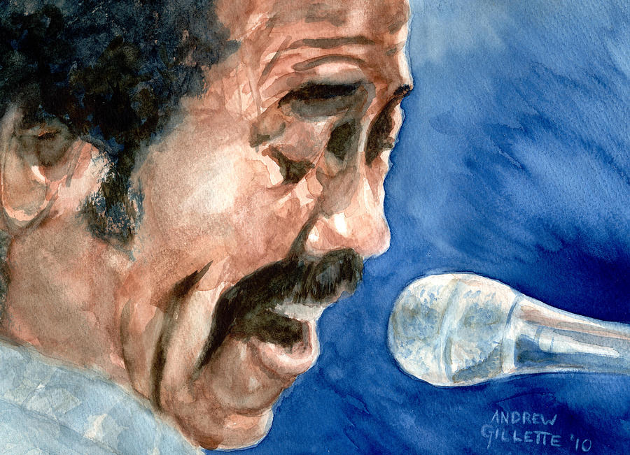 Allen Toussaint Painting by Andrew Gillette