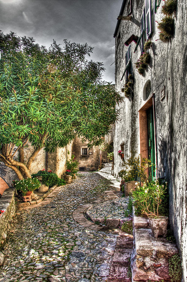 Alley HDR Photograph by Andrea Barbieri