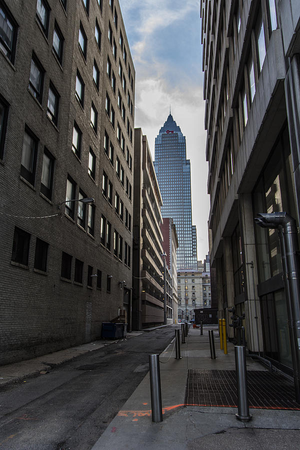 Alley in Cleveland Ohio  Photograph by John McGraw