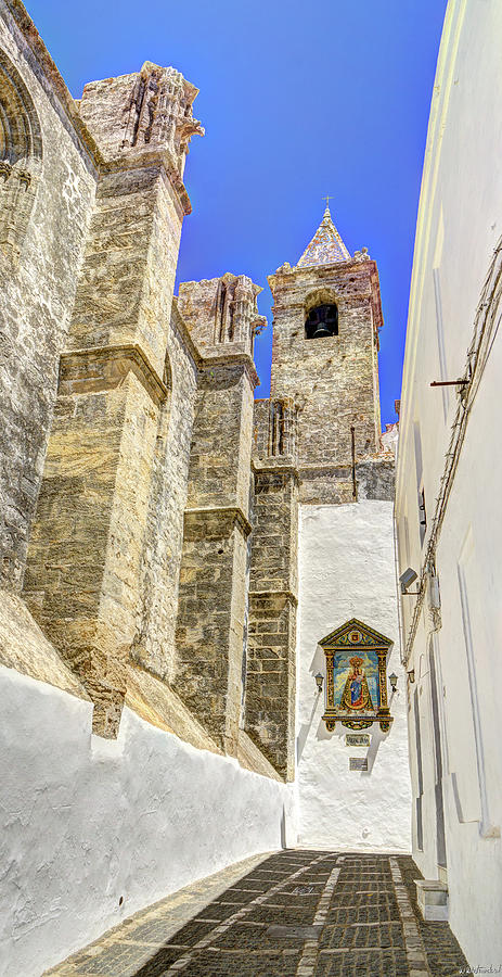 Alley in Vejer Photograph by Weston Westmoreland