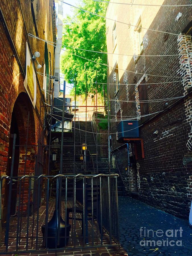 City Scene Photograph - Alley lll by Robin Lewis