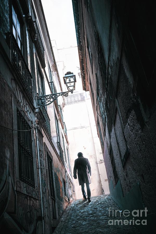 Alley Man Photograph by Carlos Caetano