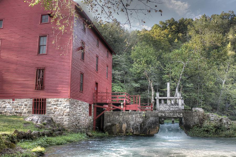 Alley Spring Mill Ozark National Scenic Riverway Photograph by Jane Linders