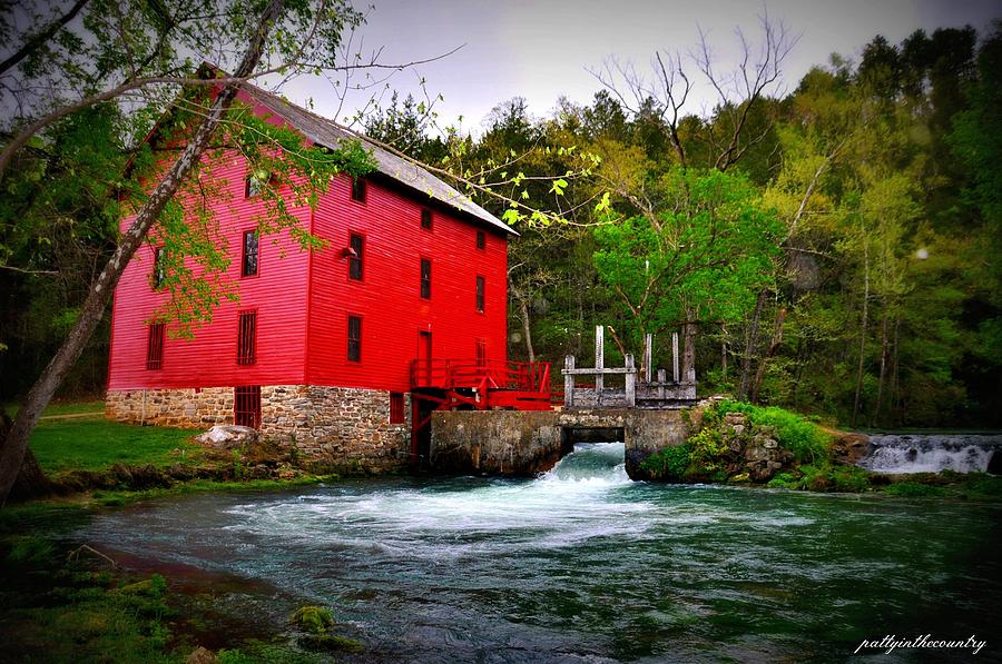 Alley Spring Mill Photograph by Photos by Patty In The Country - Fine ...