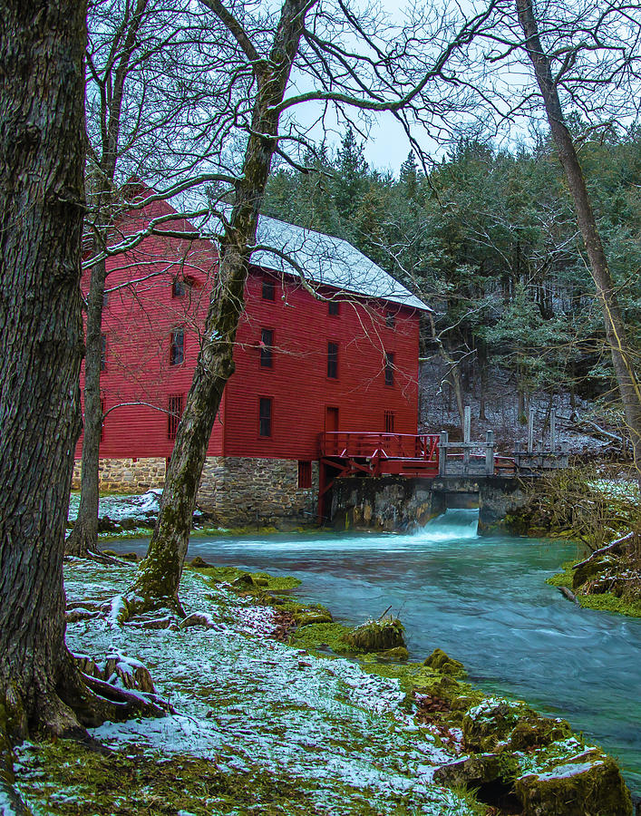 Alley Springs Mill Photograph by Steve Marler - Pixels