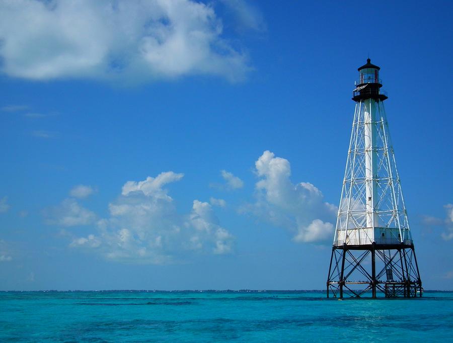 Alligator Reef Lighthouse 2 Photograph by Tammy Chesney