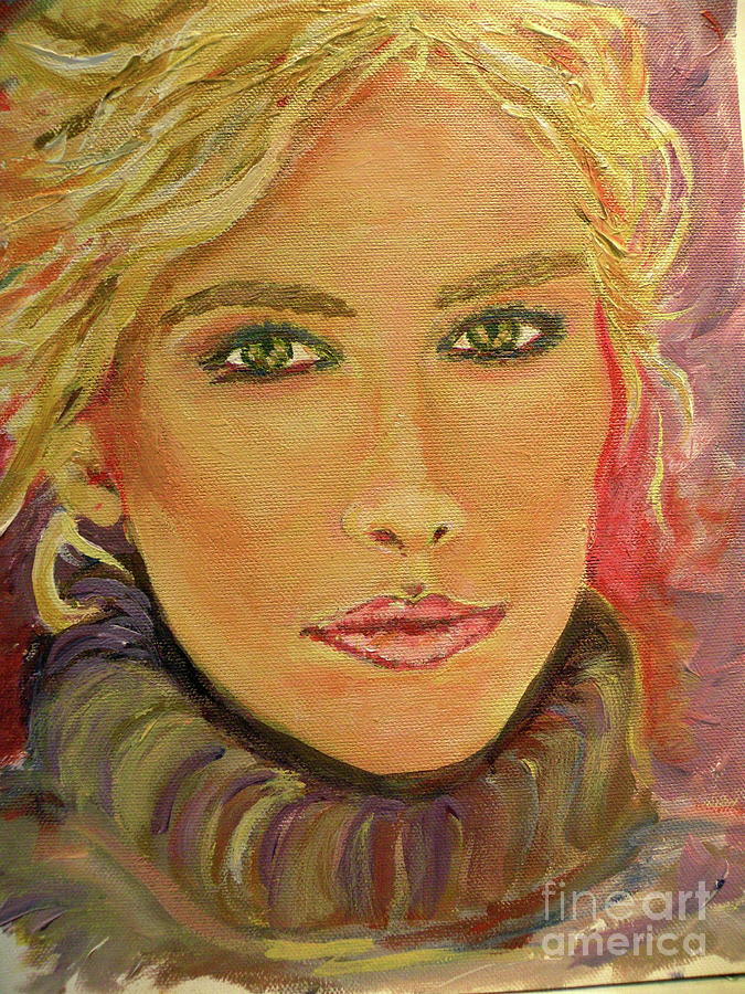 Allison Painting by Patsy Walton