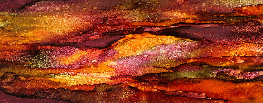 Abstract Painting - Alluring Rhythms - B - by Sandy Sandy Abstract Painting - Alluring Rhythms - B - by Sandy Sandy