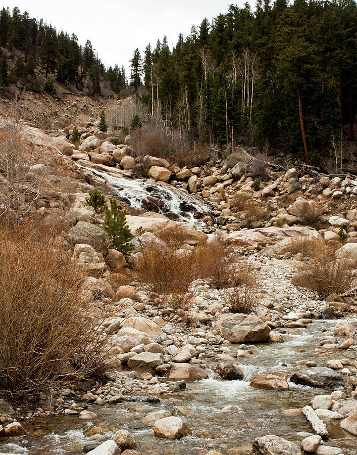 Alluvial Fan Falls Photograph by Terry O