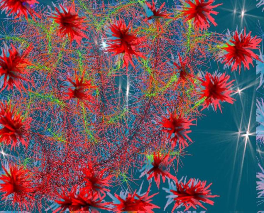 Almog-corall tree Digital Art by Dr Loifer Vladimir