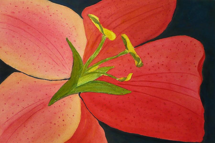 Almost a Tiger Lily Painting by Joan Zepf