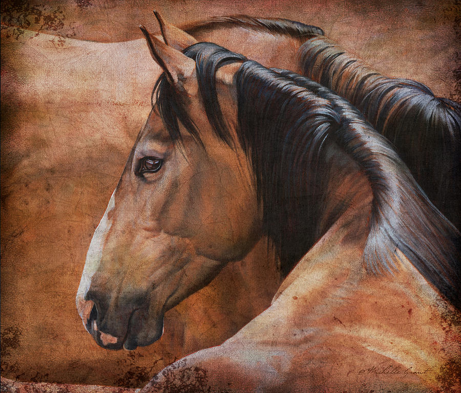 Horse Painting - Almost Dun by JQ Licensing