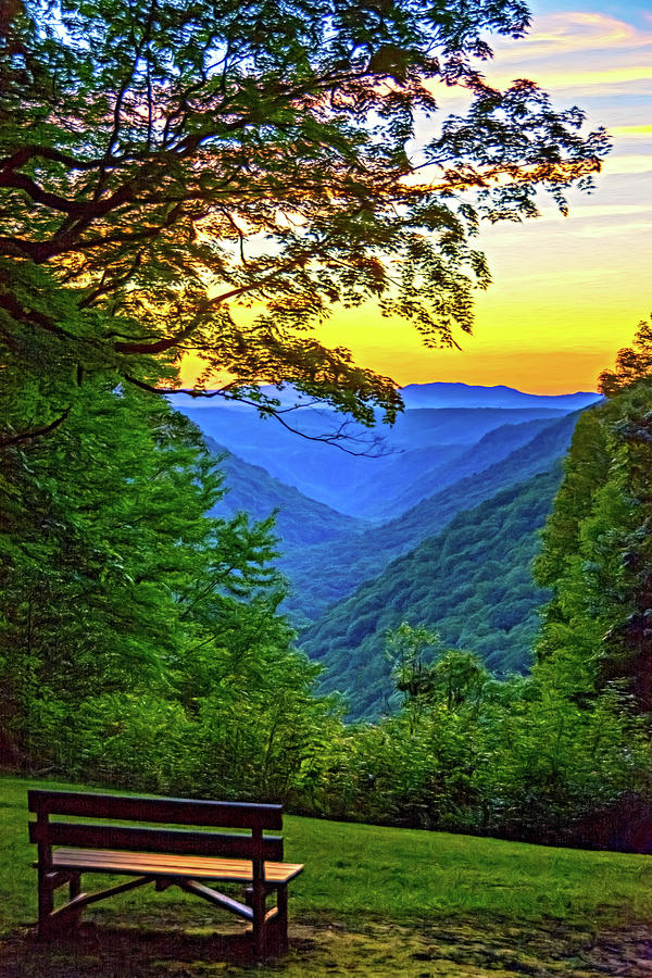 Almost Heaven - West Virginia 3 - Paint Photograph by Steve Harrington