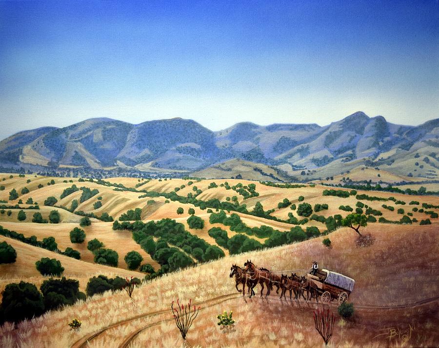 Almost Home to Empire Ranch Painting by Jerry Bokowski
